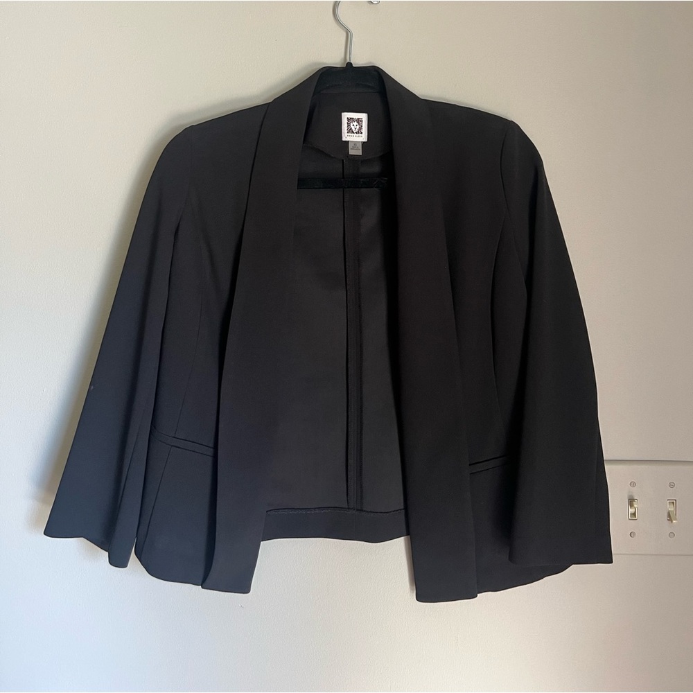 Anne Klein Black Blazer XS Never Worn - Light Shoulder Padding - Brand New